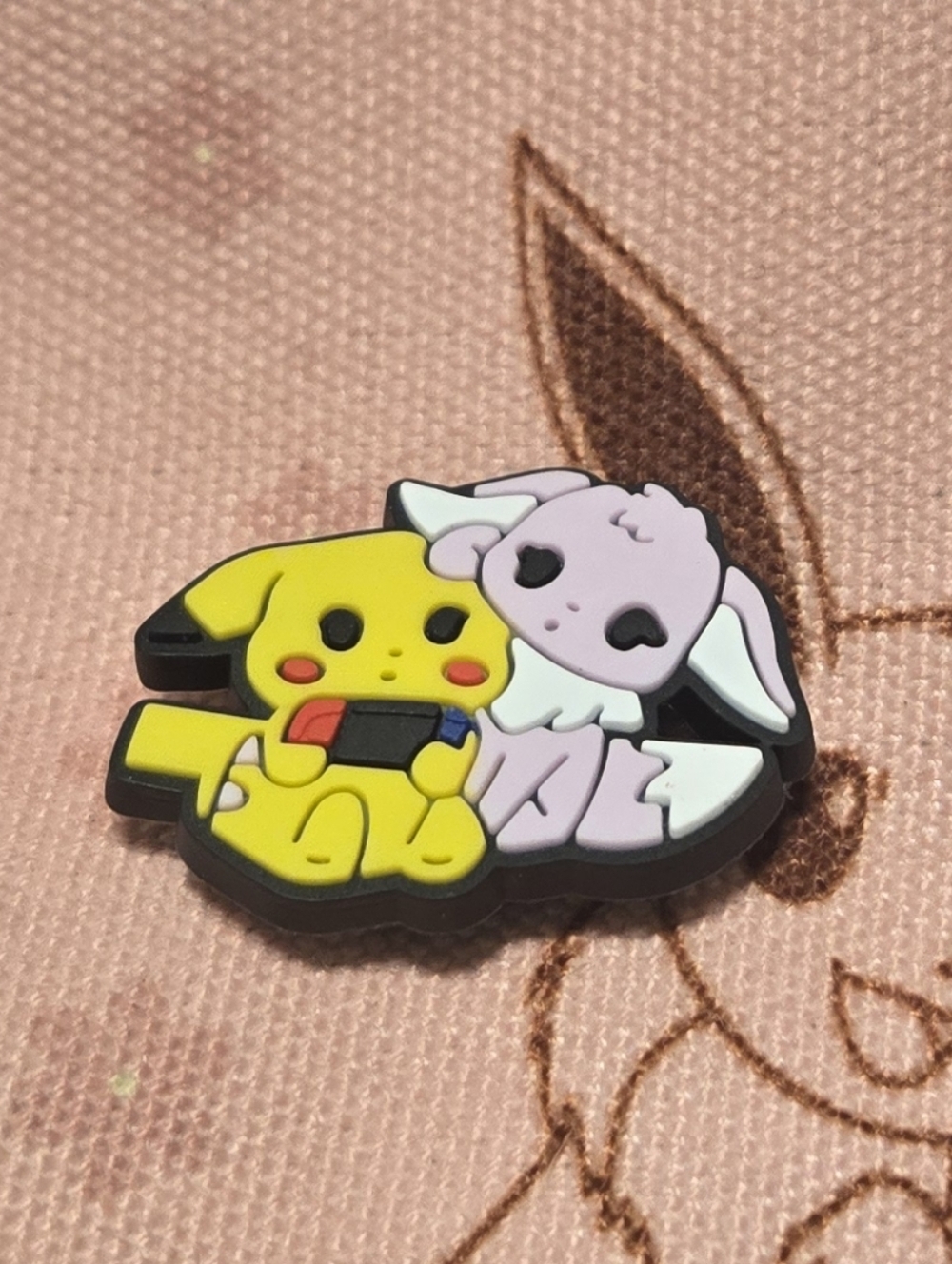 3/$10 Pikachu & Sylveon Eeveelution Pokemon Croc Charm